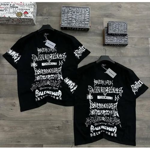 product_image_name-Fashion-Black Balenciaga-Inspired  T-Shirt-1