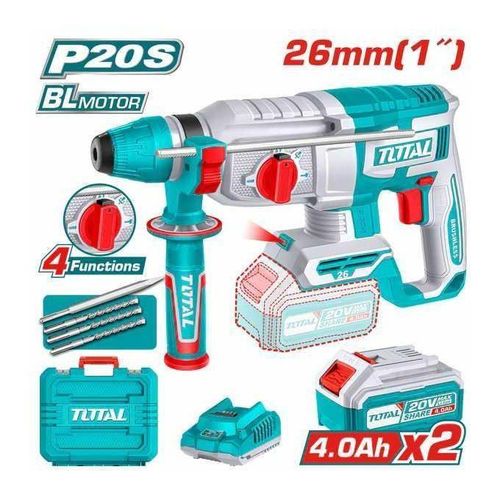 product_image_name-TOTAL-TRHLI202682 Cordless rotary  hammer 20V-1