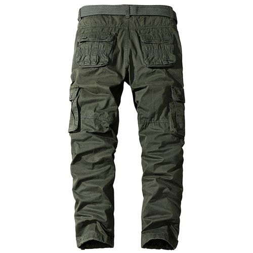 XFLWAM Men's Multi Pockets Slim Cargo Pants Hiking Combat Work Trousers  Outdoor Casual Straight Fit Jogger Sweatpants Tactical Pant Army Green 4XL  - Walmart.com