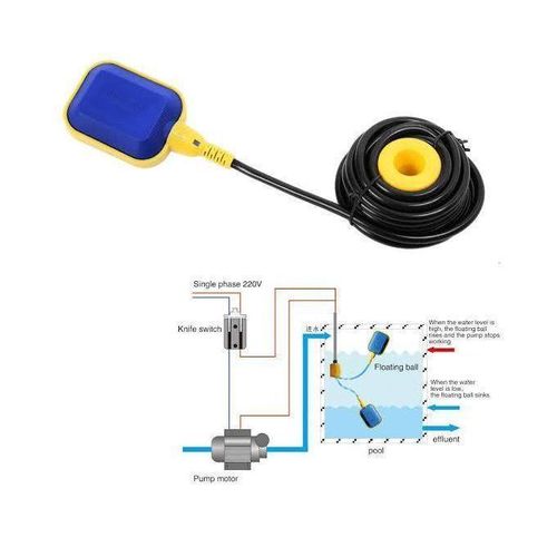 product_image_name-Generic-Quality Float Switch Water Level Controller For Tank Pump Sump Pump, Water Tank-3