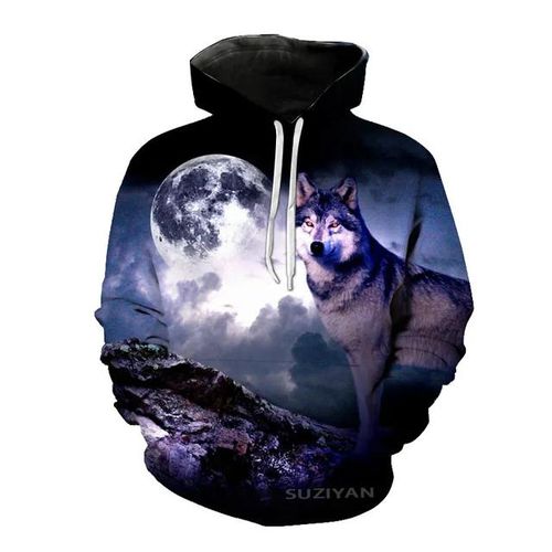 Hoodie wolf 3d best sale