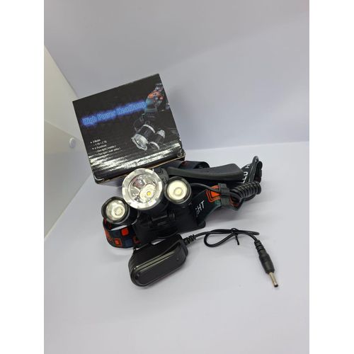 product_image_name-Generic-Adjustable Focus 3-T6 Rechargeable LED Headlamp Waterproof for Hiking-1