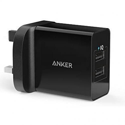 product_image_name-Generic-Anker 24Watt 2-Port USB Charger Adapter -1