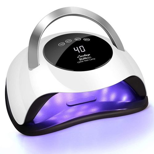 sun 120W UV LED Nail Lamp Easkep Gel Nail Polish Faster Nail