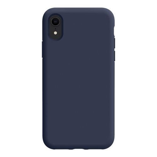 product_image_name-Generic-Navy Silicone Rubber Phone Cover Case for iPhone XR-1