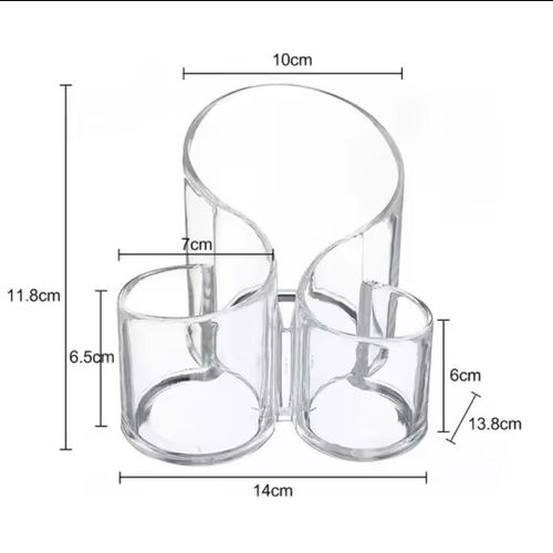 product_image_name-Generic-Acrylic make up brush/lipstick/cosmetic organizer-3