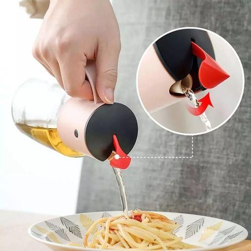 product_image_name-Generic-630ml Glass Jar Oil Bottle Vinegar Dispenser-8