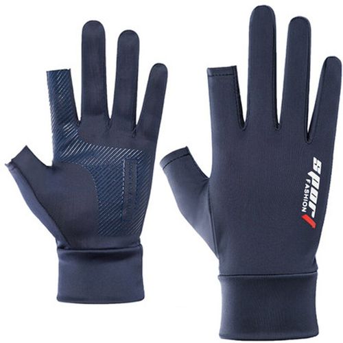 Generic Anti-uv Men Women Fishing Gloves Spring Summer Ice @ Best