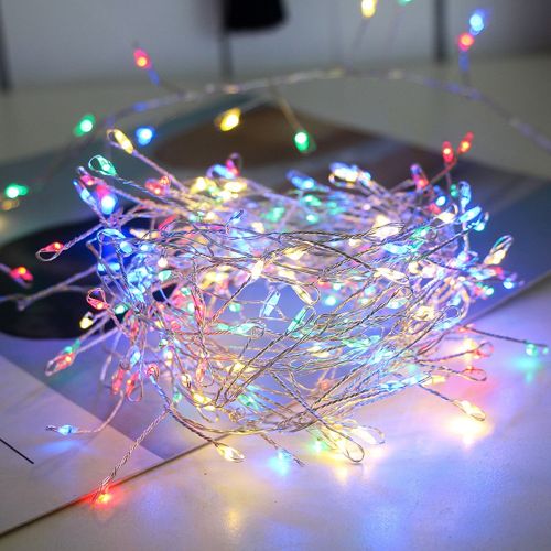 Generic Outdoor Waterproof String Light LED Firecracker Fairy Light 8 Modes  Xmas Tree Home Party Holiday Garden Decor USB/Battery D30--Multicolor--4M  200LEDs Battery @ Best Price Online