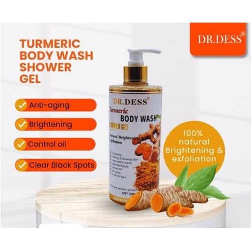 product_image_name-Generic-Dr. Dess Turmeric Body Wash Shower Gel 500ml-3