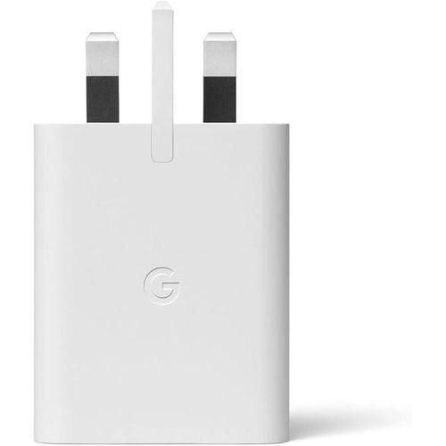 product_image_name-Google Pixel-9 Pro Fold 30W original Fast charge USB-C Power Adapter- White-1