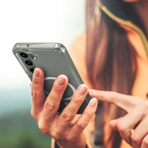 product_image_name-Generic-Samsung Galaxy S23 Crystal Clear MagSafe Case/Cover, Magnetic Wireless Charging Compatible-1