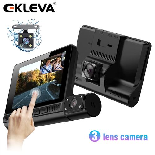 Achetez en gros 360 Degrés 10 Pouce Fhd Dvr 2 Lentille De Rétroviseur Coque  Métallique Miroir Wifi 1080p Double Voiture Caméra 2k Dash Cam Chine et  Caméra Dash à 26 USD