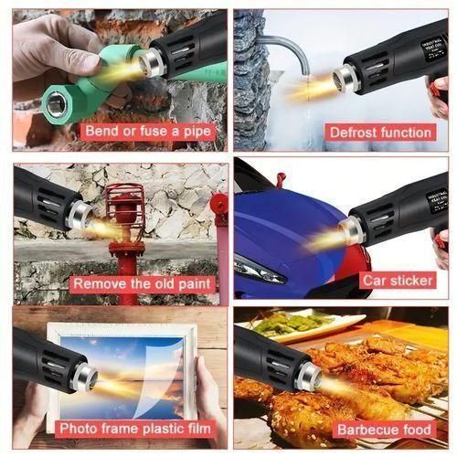 product_image_name-Generic-J12 Portable Heat Gun, 2000W, Electric Hand Tool, Fast Heating Element-4