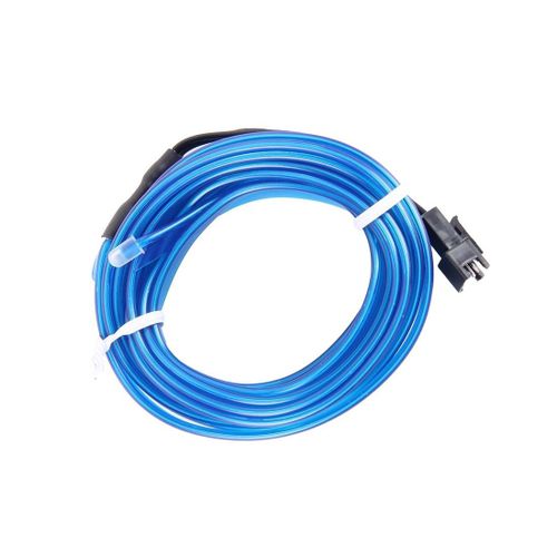 product_image_name-Generic-2M Cold Light Flexible LED Strip Light For Car Decoration - Blue Light-2