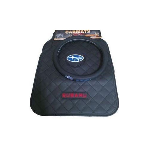 product_image_name-Generic-Subaru Heavy Duty Floor Mats -5 Pcs + Steering Cover-1