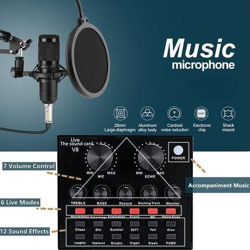 product_image_name-Generic-V8 SOUND CARD For Studio Audio Recording – USB Powered, Pro Sound for Recording, Singing & Broadcasting-7