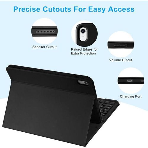 product_image_name-Generic-Elegant Keyboard Case For IPad 10th Gen 10.9 2022 With Backlit Keys And Auto Sleep Function-3