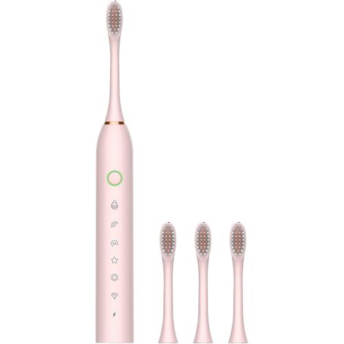 product_image_name-Generic-Sonic Electric Toothbrush For Adults, With 4 Brush Heads, 6 Cleaning Modes, Smart Timer,  Waterproof Gentle And Effective Clean Teeth, Rechargeable Travel Toothbrushes-3
