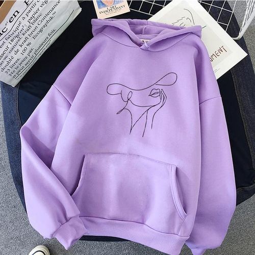 Generic Women Hoody Vintage Print Harajuku Para Hoodies Black Size Clothes Hoodie Sleeve Female Thrasher Winter Sweatshirt S Clothing Best Price Online Jumia Kenya