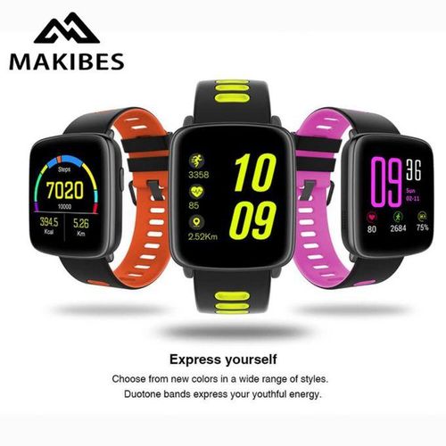 Generic Makibes GV68 Waterproof IP68 Sports Bluetooth Smart Watch MTK2502 Message Call Reminder Remote CamFor IOS Android With Offering Different Languages Red WANKAI Best Price Online Jumia Kenya