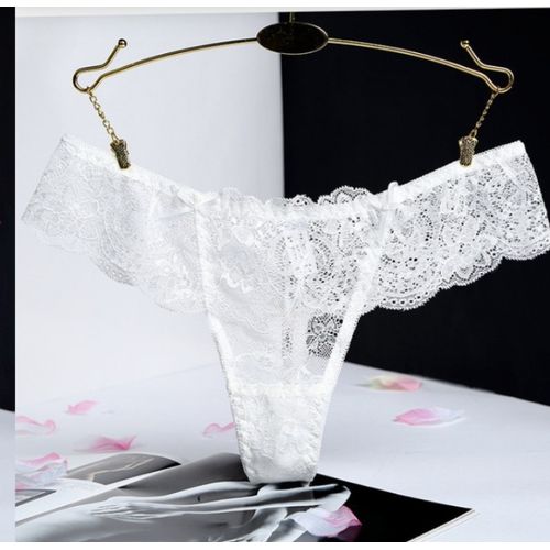 Cotton T-Back Women Lace Panties - (Pack of 3) in Nairobi Central