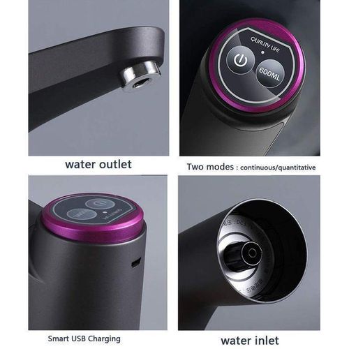 Automatic Water Bottle Pump USB Rechargeable Dispenser