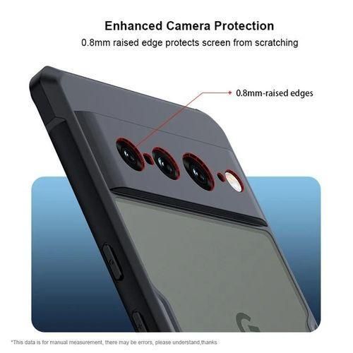 product_image_name-Generic-Google Pixel 7 Pro Xundd 4-Corner SHOCKPROOF Airbag Bumper Shell Back Transparent Acrylic + TPU Buffer Cover Case, Protective Phone Case-2