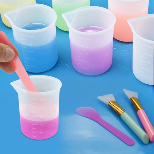 Brookside 43PCS Resin Mixing Tool Kit - Silicone Measuring Cups for Epoxy  Resin Silicone Mixing Cups,Silicone Brushes,Pipettes,ect @ Best Price  Online