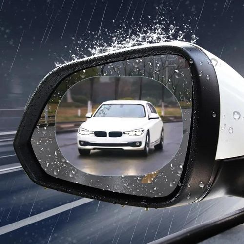 product_image_name-Generic-2 pieces Car rearview Mirror Rainproof Film Stickers Anti Fog Film Stickers -2