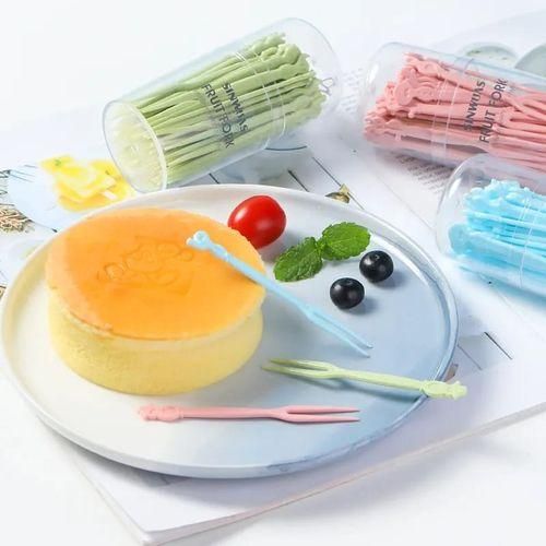 product_image_name-Generic-50pcs Plastic Reusable Folks Sticks-5