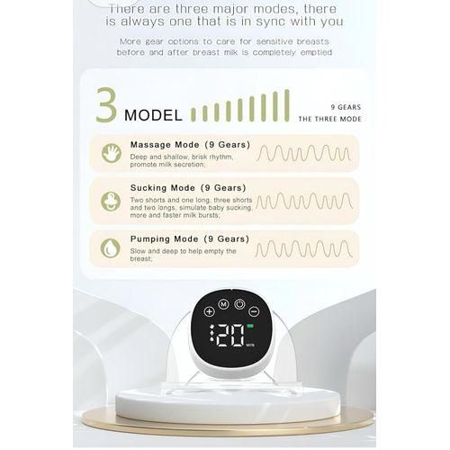 product_image_name-Generic-2/1pcs Electric Breast Pumps Portable Hands Free Wearable Breast Pump-7