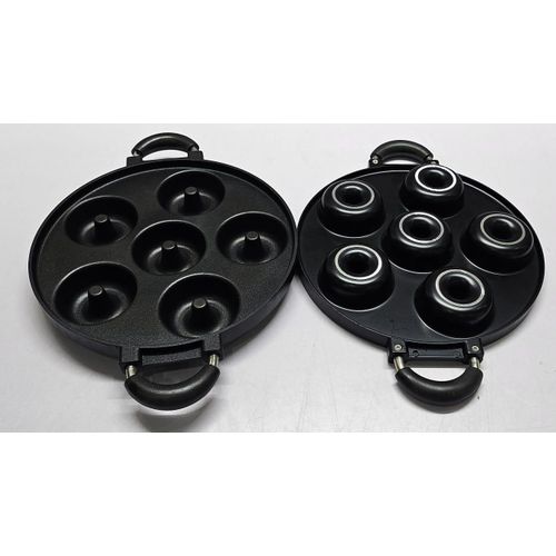 product_image_name-Generic-Die-Cast Non-Stick Induction Heavy Donut 7 Slot Pan-1