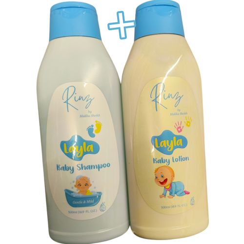 product_image_name-Rinz-Lalya Baby Shampoo + Baby Lotion -1