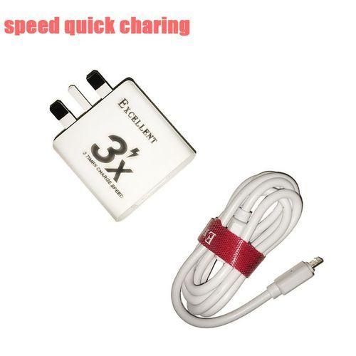 product_image_name-EXCELLENT- Speed Quick Charging And Never Got Hot USB Wall Charger With Cable For Android-1