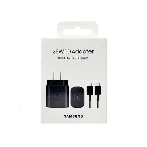 product_image_name-Generic-Samsung Galaxy A53 Fast Charger 25W.USB Type C To C Cable. Black-4