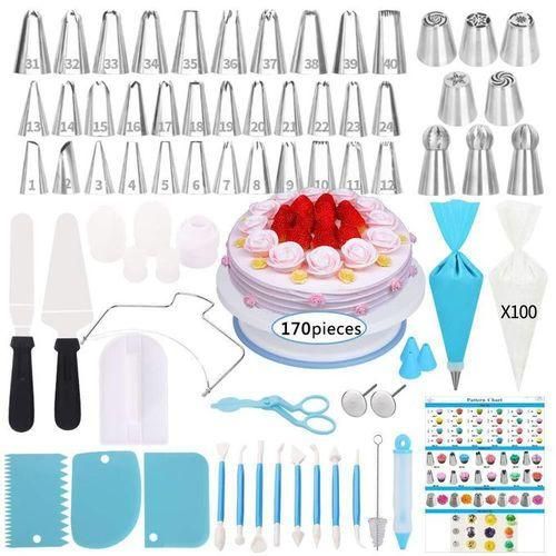 product_image_name-Generic-170pcs Cake Decorating Tools Baking Set-1