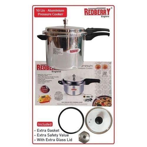 product_image_name-Redberry-10Ltrs Aluminium Pressure Cooker-2
