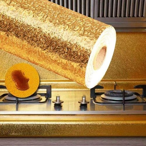 Gold aluminum foil store