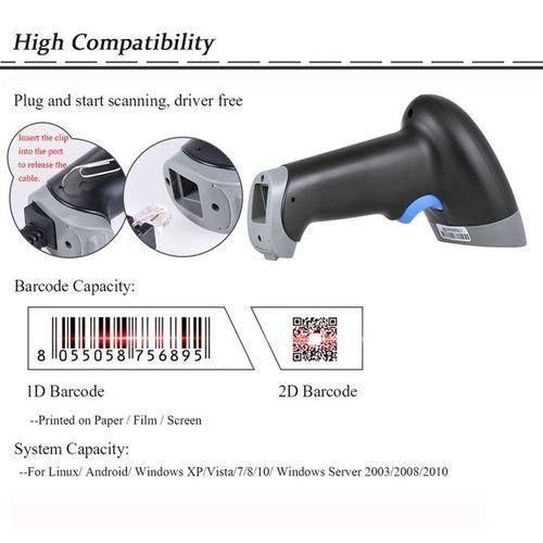 product_image_name-Syble-2D QR 1D USB Barcode Scanner CCD Red Light PDF417-4