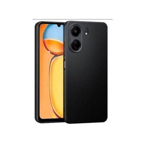 product_image_name-Generic-Case For All Side Shock Proof Rubberised Back Case Cover For Xiaomi Redmi 13C-Black-1