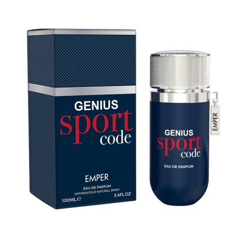 product_image_name-EMPER-Genius Sport Code Eau De Parfum For Men - 100Ml-1