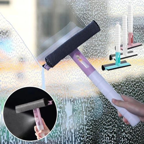 product_image_name-Generic-Household multi-function glass cleaning mirror with watering can 3 in 1 glass scraper window scraper-2