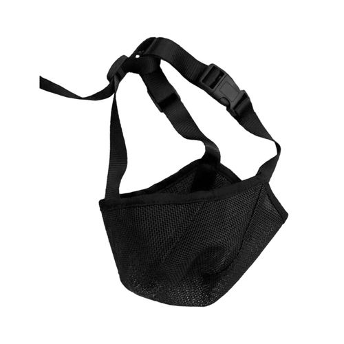 Generic Dog Mouth Guard Adjustable Straps Allows Panting Best