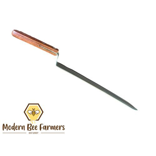 product_image_name-Modern Bee Farmers-Stainless Steel Uncapping Knife With Wooden Handle-2