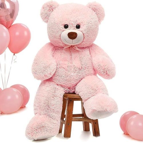 product_image_name-Generic-65cm Giant Pink Teddy Bear – Soft Plush Stuffed Toy-2