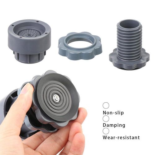 product_image_name-Generic-4PCS Adjustable Washing Machine Stands, Anti Vibration Pads for Washing Machine, Shock Absorber for Washing Machine, Washing Machine Foot Pad Rubber-4