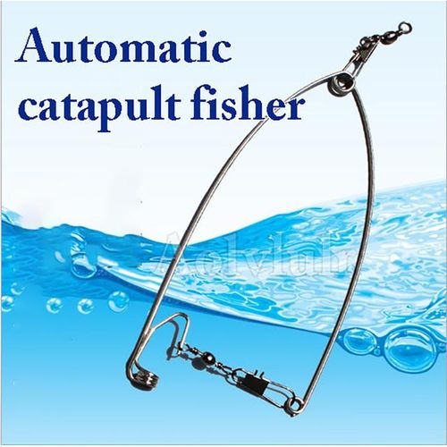 Generic Stainless Steel Accessories Ejection Catapult Spring Full Speed  Artifact Parts Lazy Person Automatic Fishing Hook Jig Head @ Best Price  Online