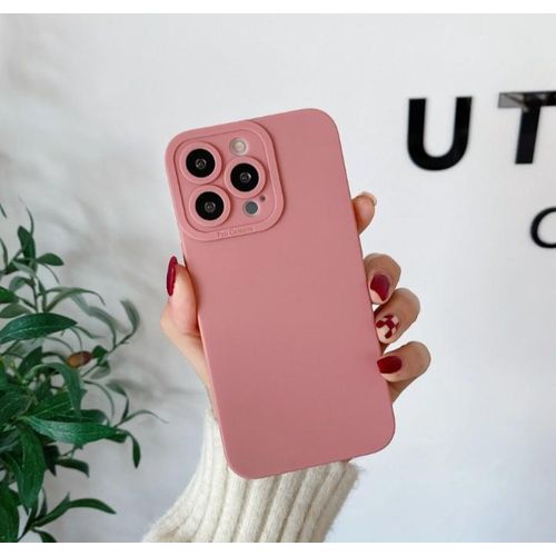 product_image_name-Generic-ORIGINAL SILICONE SHOCK PROOF BACK CASE COVER FOR IPHONE 16 PRO SOFT BACK CASE BLACK -1