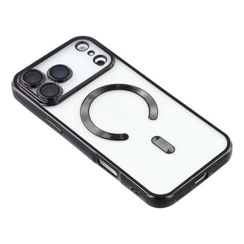 product_image_name-Generic-iPhone 17 Pro Phone Case, Black Electroplated Clear Case with Magnet for Magsafe Accessories Compatibility for Second Device-4